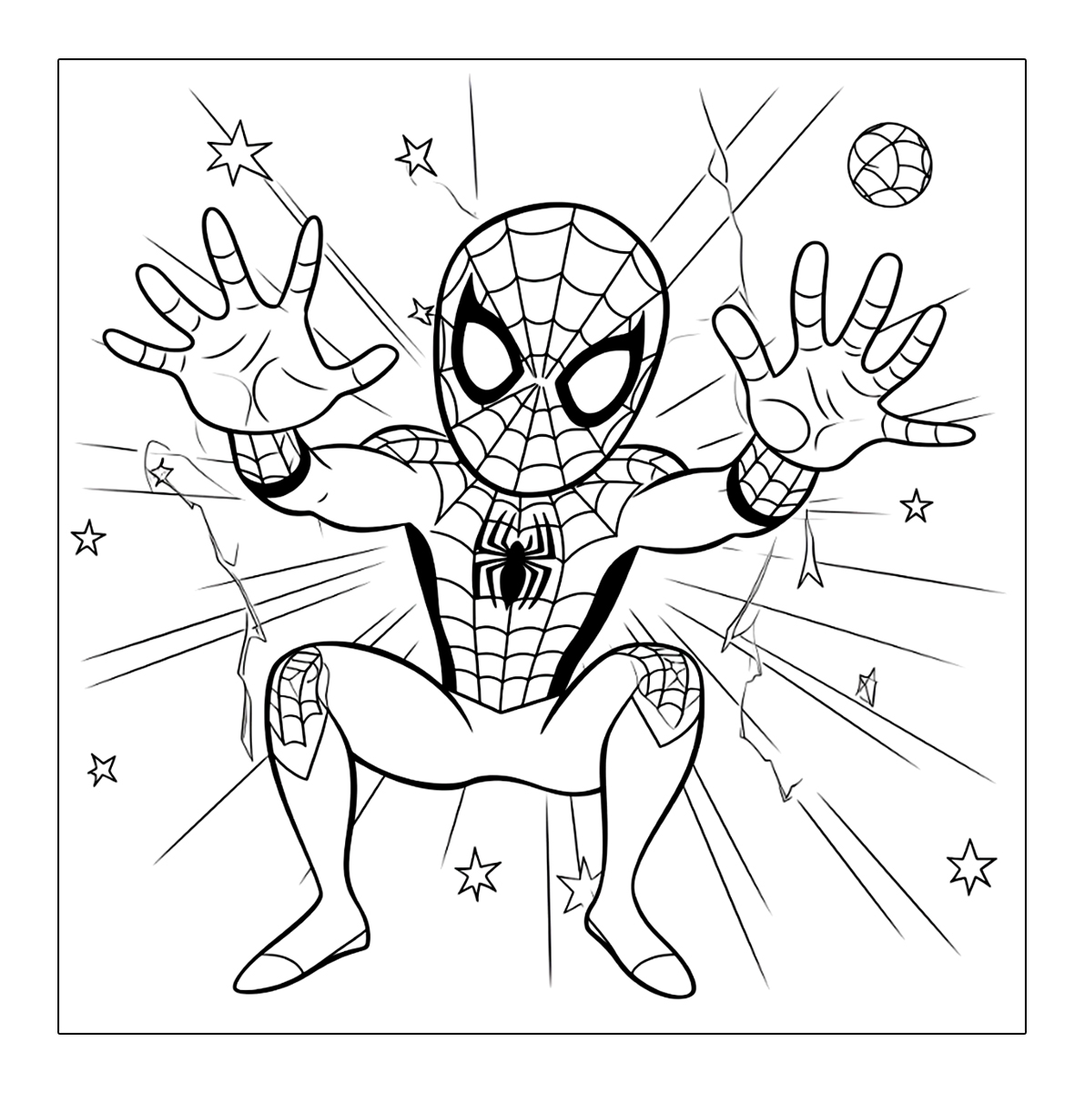 Spiderman mit Superkräften