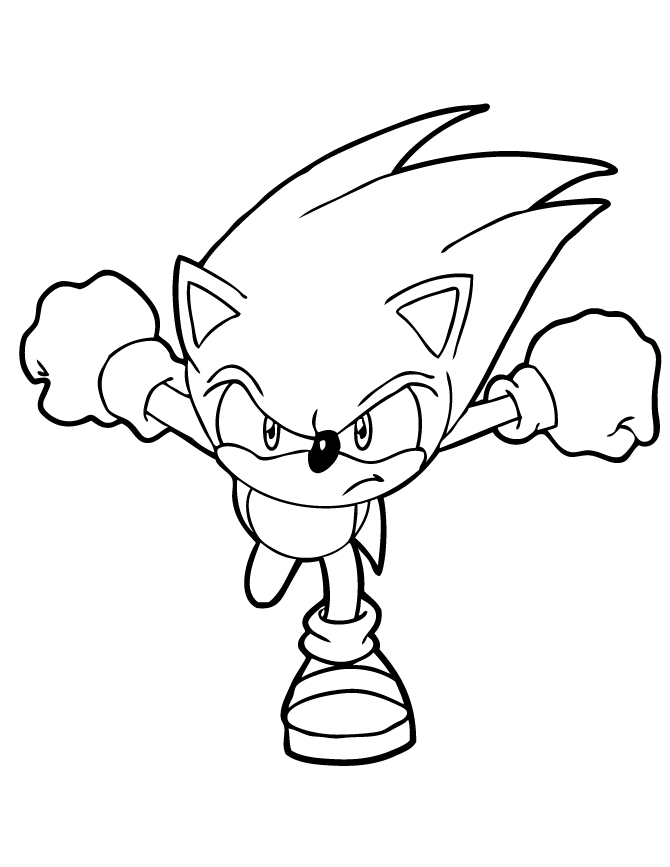 Sonic Knuckles Ausmalbilder