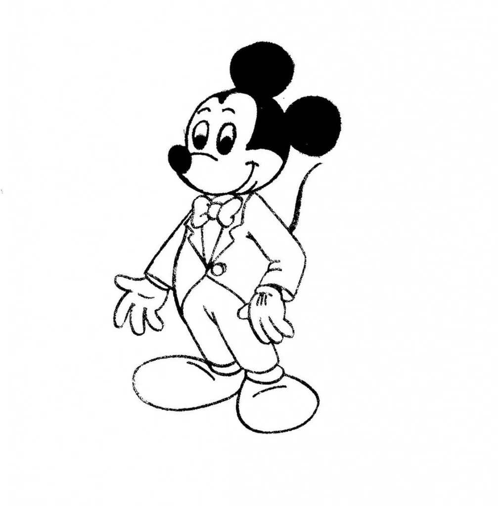 Mickey Mouse Bilder zum Ausmalen