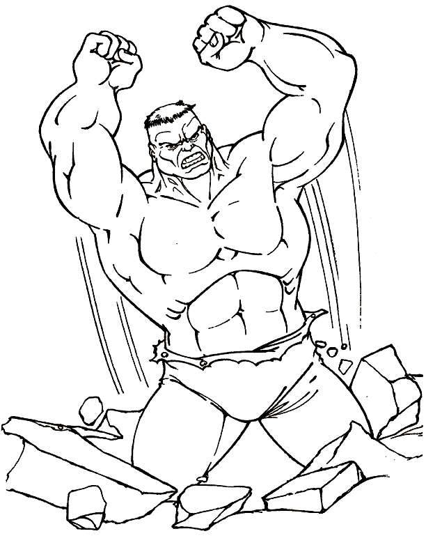Hulk Bilder zum Ausdrucken