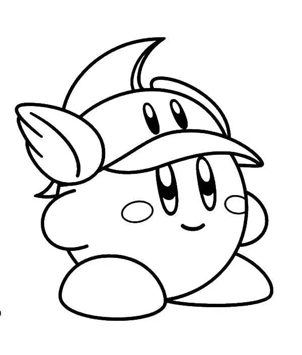 Lieblings Kirby Ausmalbilder für Kinder