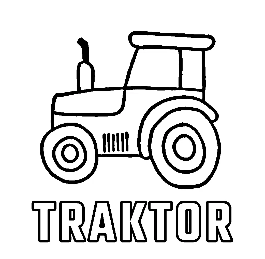 Traktor Ausmalbilder zum Ausdrucken