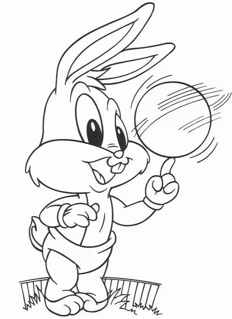 Baby Bugs Bunny Ausmalbilder
