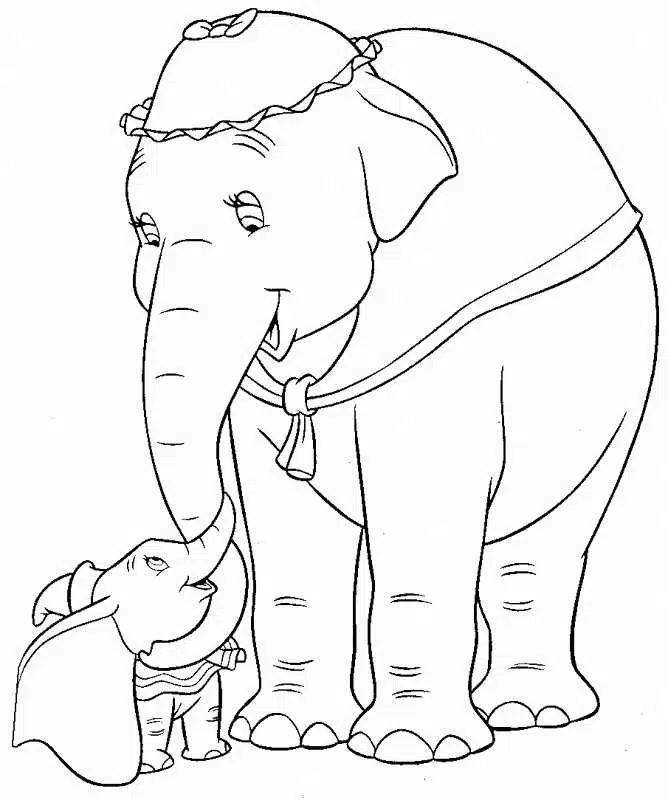 Dumbo Jumbo Ausmalbilder