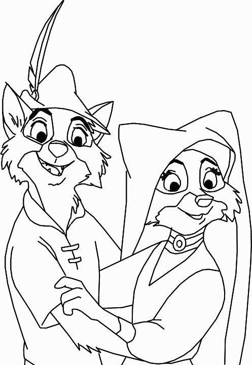Robin Hood und Marian