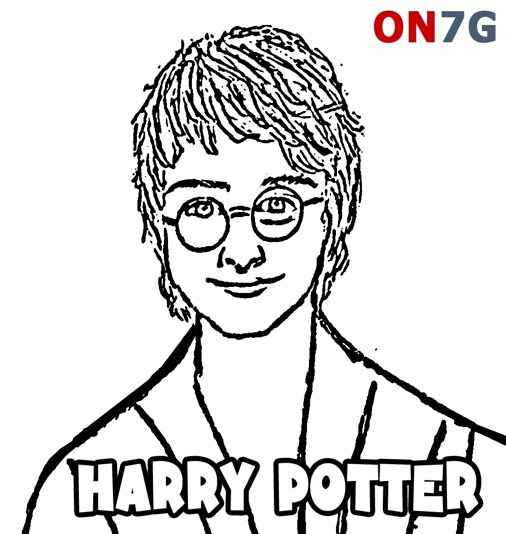 Ausmalbilder Harry Potter zum Ausdrucken Kostenlos
