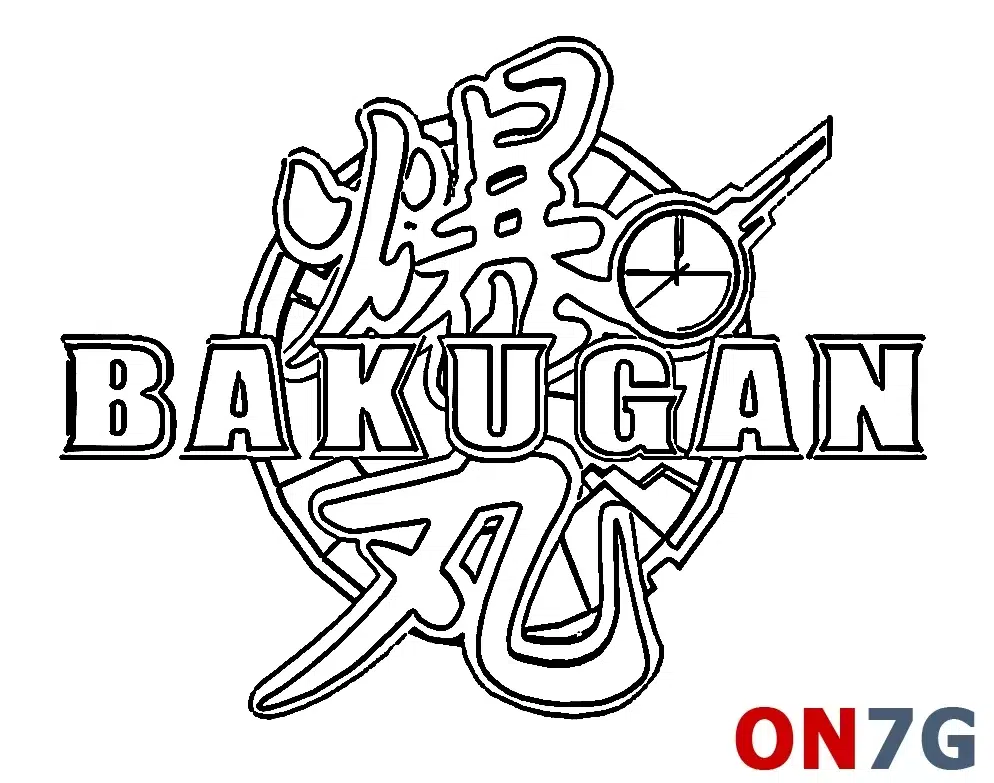 Bakugan Symbol Bilder zum Ausmalen