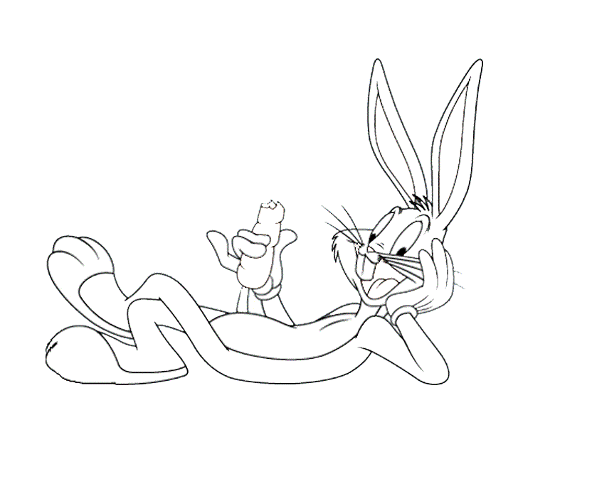 Bugs Bunny Ausmalbilder für Kinder