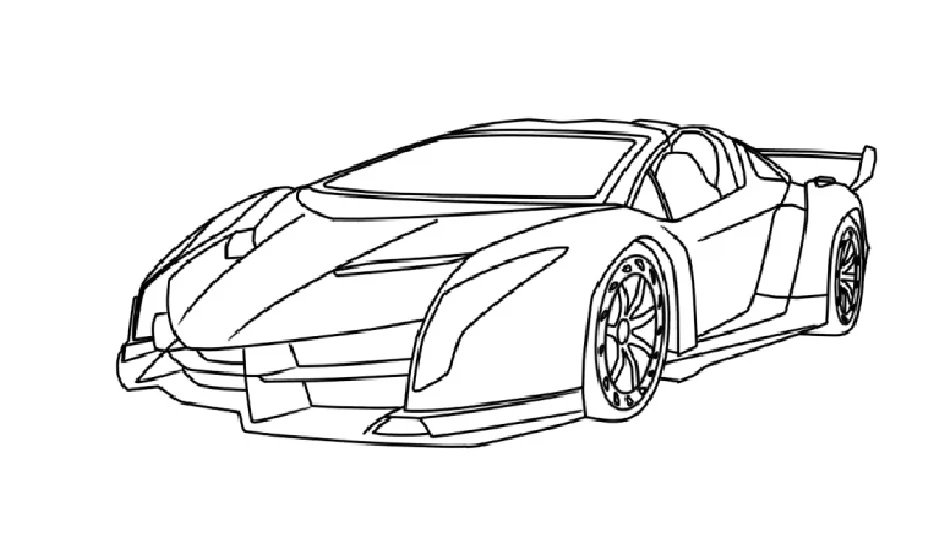Lamborghini Ausmalbilder Huracan