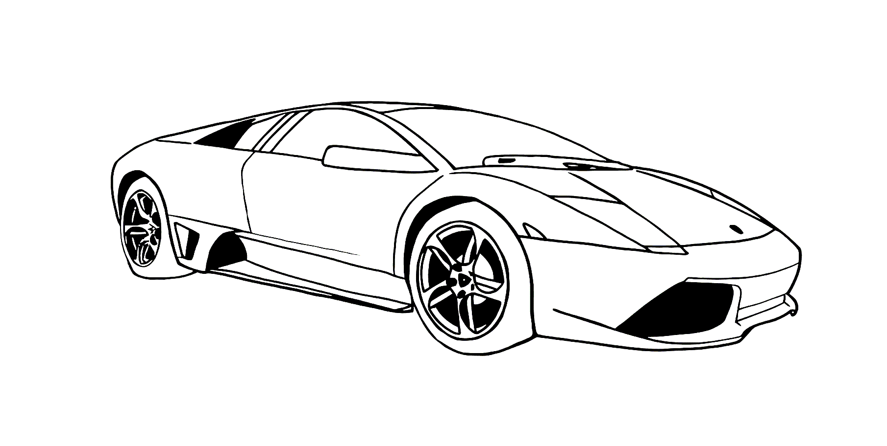 Lamborghini Ausmalbilder Kostenlos